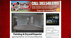 Desktop Screenshot of denverpaintinganddrywall.com